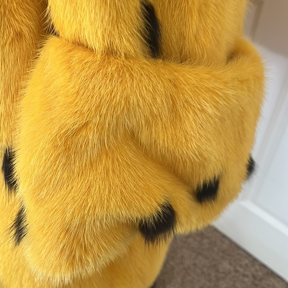 Rare, vintage, mink, and fox peplum coat from Paris by Lecoanet Hemant vintage - Picture 9 of 11